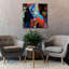 «Inverted Abstract Colorful Flows 12» par Irena Orlov, impression sur toile giclée sur toile-1005825051