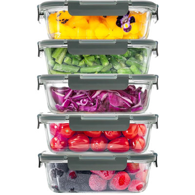 5 Container Food Storage Set