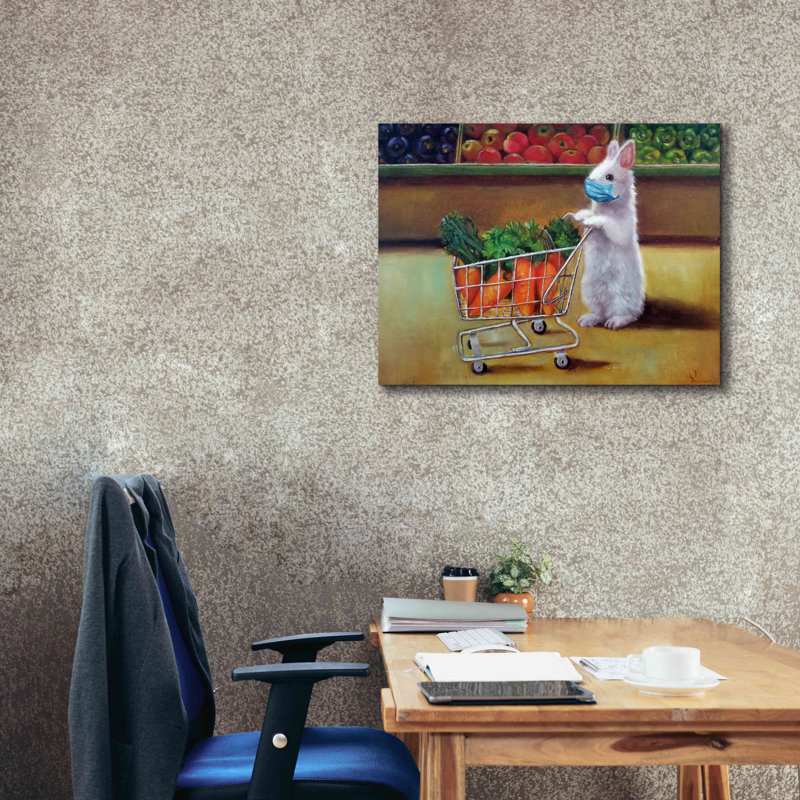 "Quarantine" par Lucia Heffernan, H 26 po x l 34 po x P 1,5 po