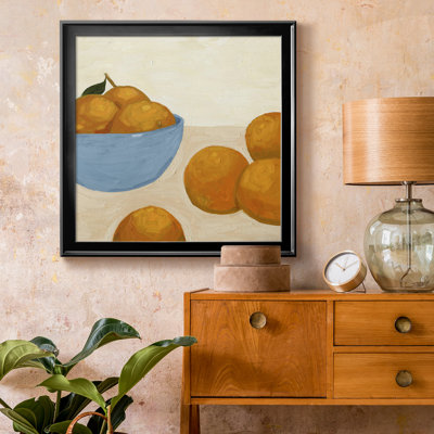 Mandarins I-Premium, toile encadrée - prête à être accrochée