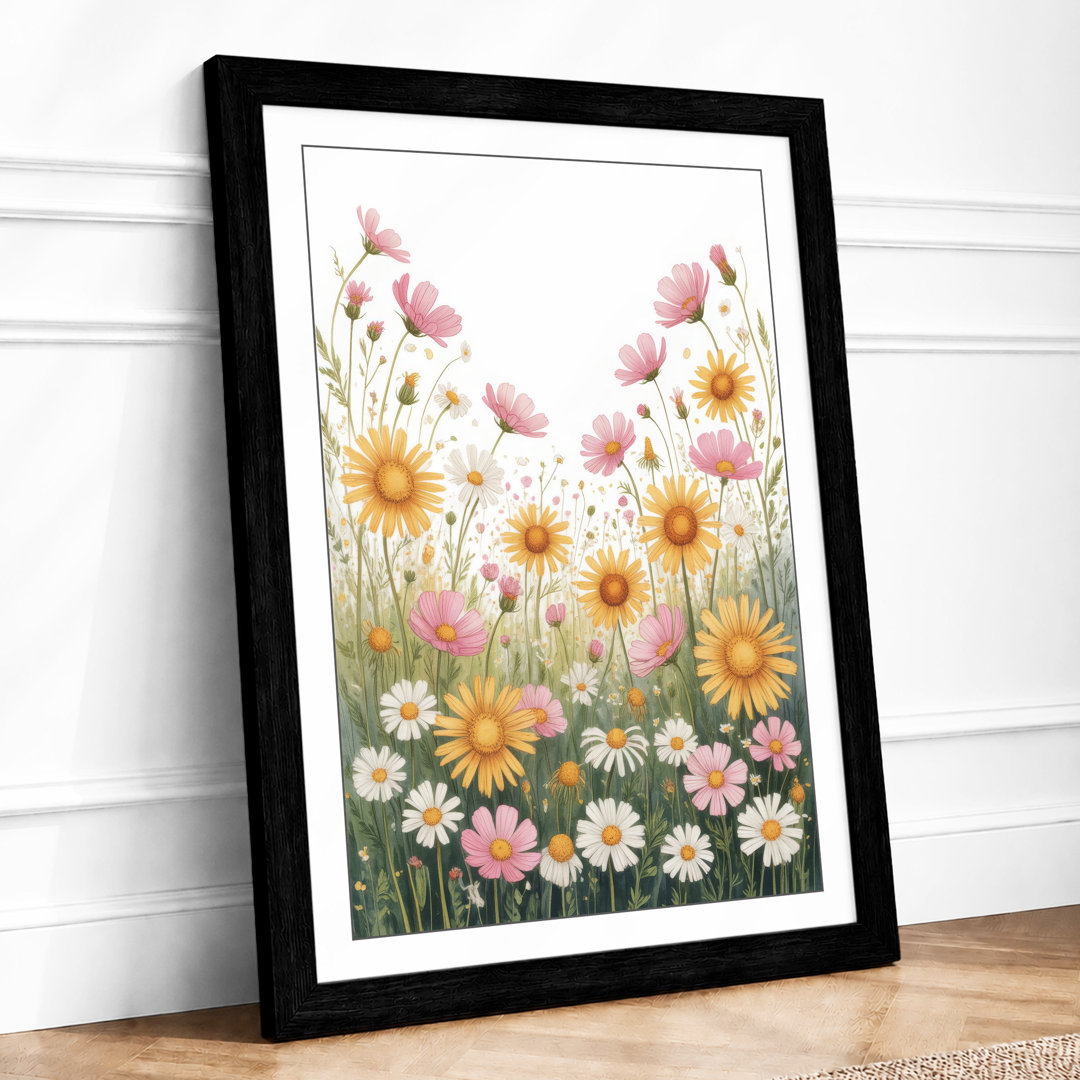 Wildflower Meadow Botanical - Framed Print