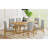 Burr Rectangular Dining Table in Natural