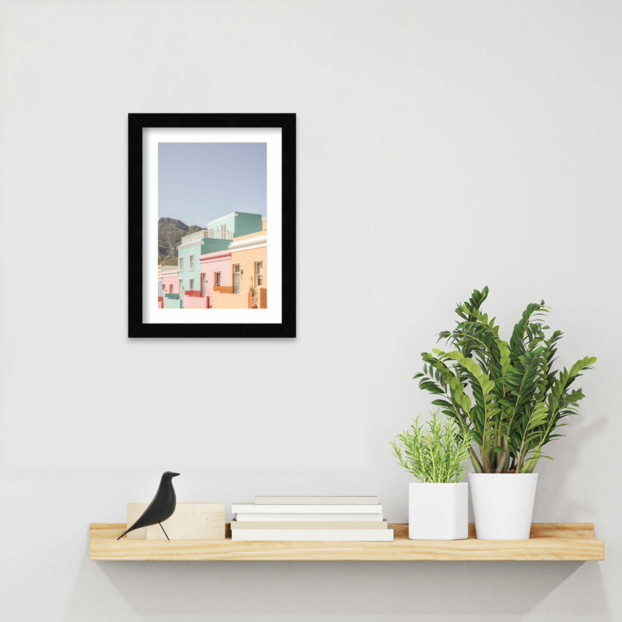 Happy Days by Shot by Clint Wood Framed Wall Art Print, Black, 13" H x 10" W