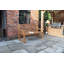 Solid Wood Teak Outdoor Bench-1442730094