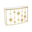 Dariel 120cm Glass Top Console Table