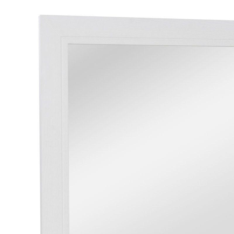 Coiffeuse 24 po avec miroir Stovall, Blanc