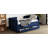 Upholstered Daybed with Trundle and 3 Storage Drawers-1229522583