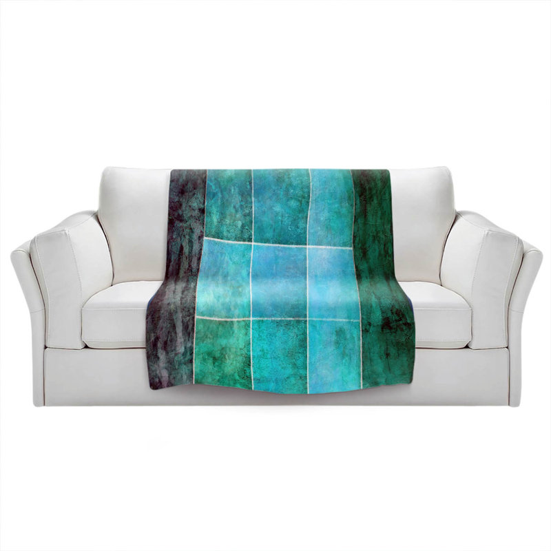Hand Woven Throw Blanket, 51" x 60"