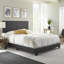Lit plateforme en similicuir Boyd Sleep Florence | Tête de lit réglable | Design luxueux à profil bas | Capacité de 700 lb-24482888-24482889