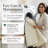 Southshore Fine Linens Vilano Oversized Quilt Set, Double-Brushed Microfiber Lightweight Quilted Bedding with Waffle Geometric Pattern and 2 Pillow Shams, Full/Queen, Cream-1001114983-1001114977