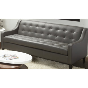 Cameo Collection Leather Loveseat