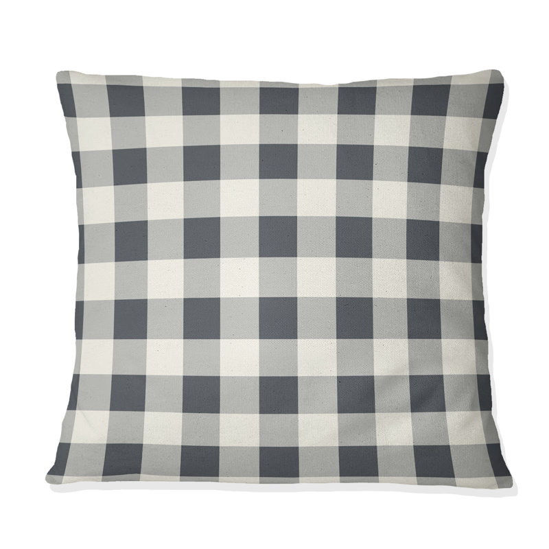 Coussin Modern Gingham Bliss I - Modern, H 16 po x l 16 po