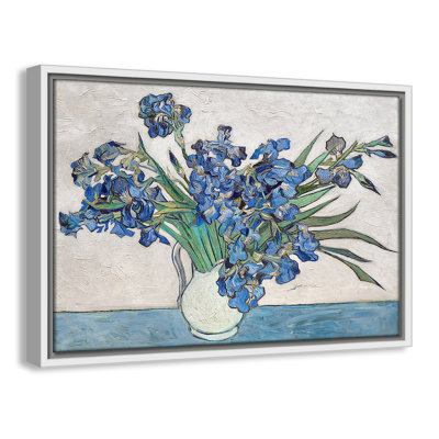 Imprimé iris bleu par Vincent Van Gogh
