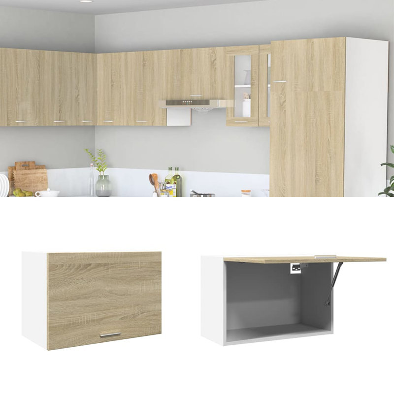 Hanging Cabinet Lyon 60x31x40 cm Engineered Wood, sonoma oak