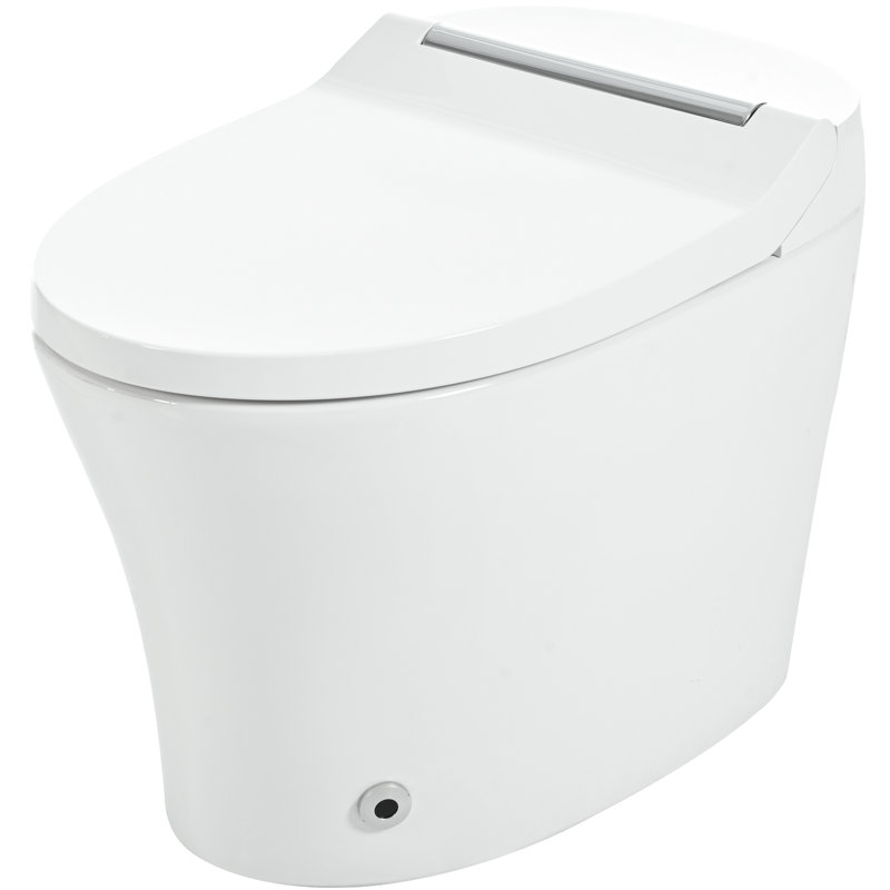 Toilette moderne et intelligente avec chasse d'eau en cas de panne de courant et technologie de chasse efficace