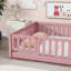 Lit plateforme avec clôture et porte pour enfants Finka-2035816047-2040075377