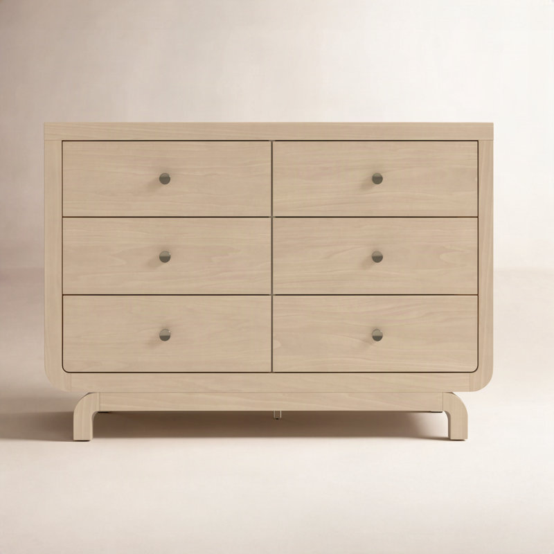 Santorini 6 Drawer Dresser, Driftwood