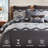 Piece Full Bedding Sets, Polyester Rustic Modern Comfort For Home