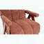 Méridienne en chenille nuage - Structure en bois massif - Rouge rouille-722239211-722239222