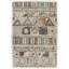 Nimah Abstract Area Rug in Ivory/Brown-18426971