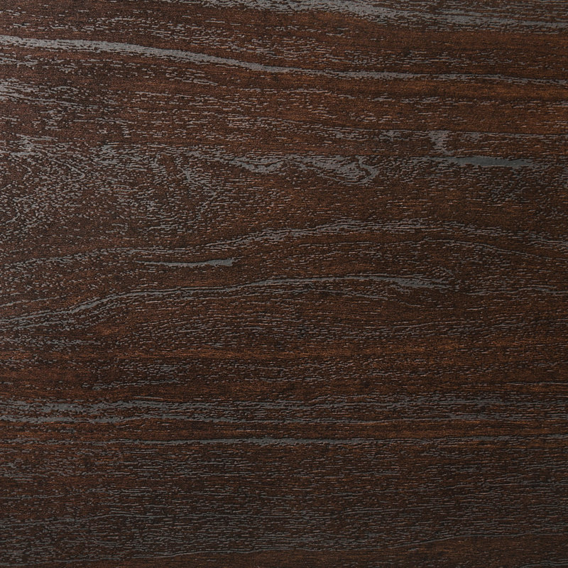 Table de chevet en cuivre foncé 2, idéale pour la chambre à coucher, avec deux tiroirs et une structure rectangulaire, avec un attrait naturel