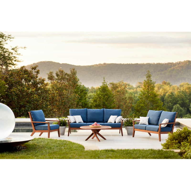 Sky Outdoor Lounge Chair, Premier Flax