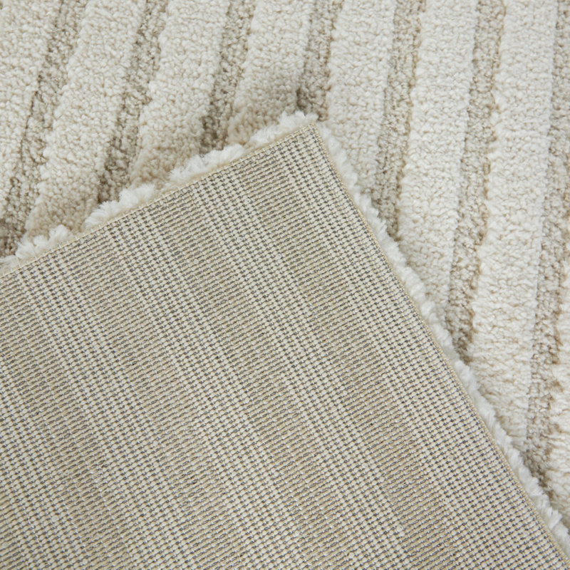 Tapis crème Ayjah, Tapis de couloir 2 pi 2 po x 10 pi