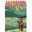 Silverton, Colorado - reproduction d'art sur toile tendue-256393165