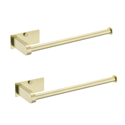 2-Piece Under Cabinet Wall-Mount Paper Towel Holder