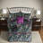 Luxurious 5-piece Bedding Sets, Black Polyester Comforter Set With Decorative Pillows For Modern Home