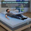 Matelas 12 po, mousse viscoélastique gélifiée rafraîchissante-65908762