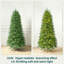 Sapin de Noël artificiel vert naturel-837190265