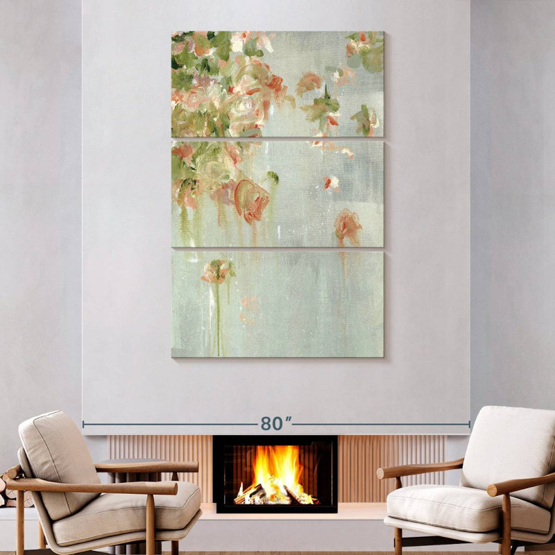 Avery Romance And Roses, 74" H x 48" W