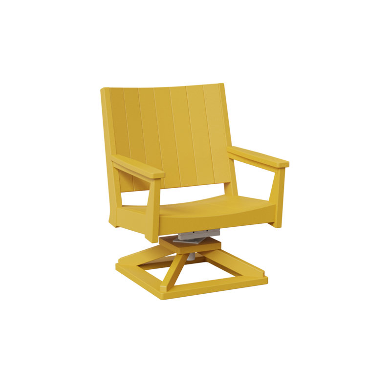 Chaise berçante pivotante berlinois berlinois berlin, Jaune soleil levant