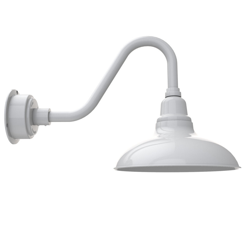 Idella LED Wall Light, Cherry Red, 18" H x 12" W x 30" D