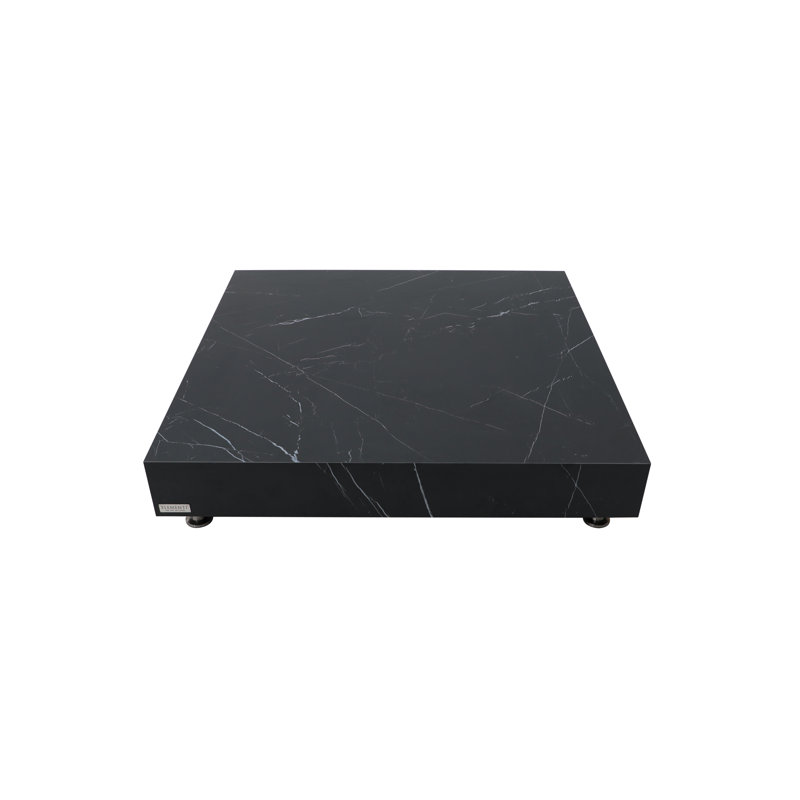 Table d'extérieur en porcelaine L 46,5 po x l 46,5 po