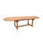 BAHAMA 117" OVAL DOUBLE EXTENSION TABLE EXTRA THICK