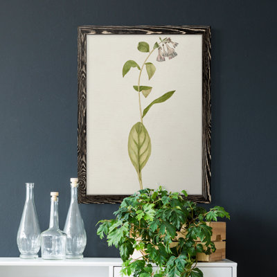 Mauve Garden Flowers IV, toile encadrée de qualité supérieure - prête à être accrochée