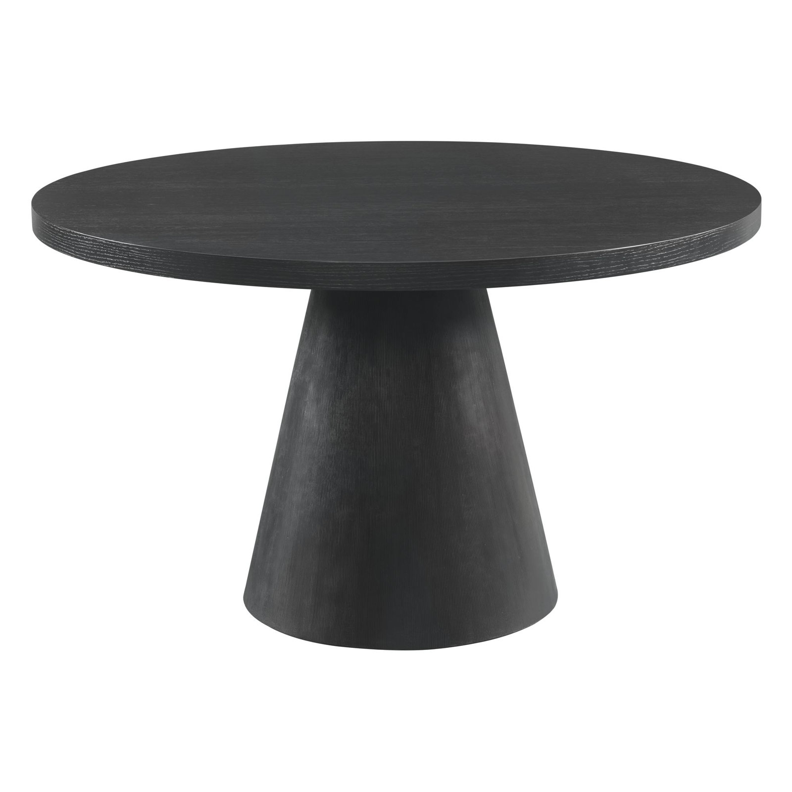 Emberly 52" Oak Dining Table, Black