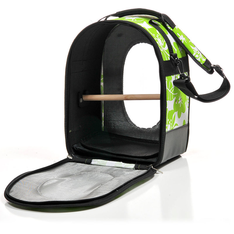 Sac de transport pour animaux Medellin, Grand (H 14 po x l 9 po x P 19 po), Vert