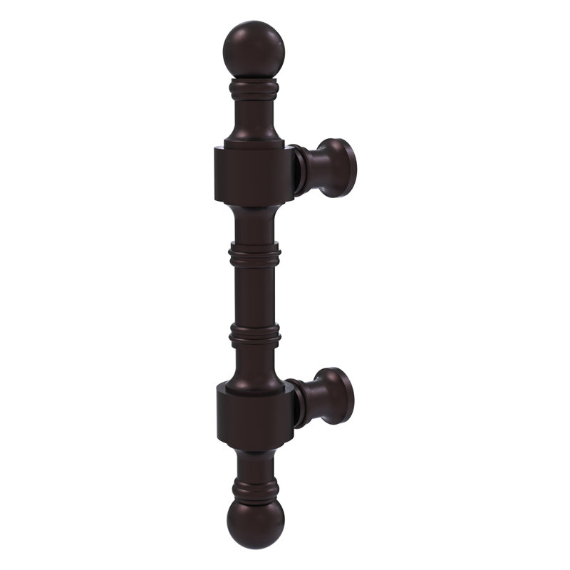 Poignée ronde Retro Wave, Bronze antique