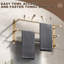 3-Tier Stainless Steel Wall Mounted Towel Rack With Concealed Mounting Hardware-111702373-123321984