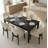 Axtell Wooden Dining Chairs Set of 6, Modern Fabric Upholstered Dining Room Chair Kitchen Chairs, Farmhouse Dinner Chair for Kitchen Dining Room-484912009-471131577