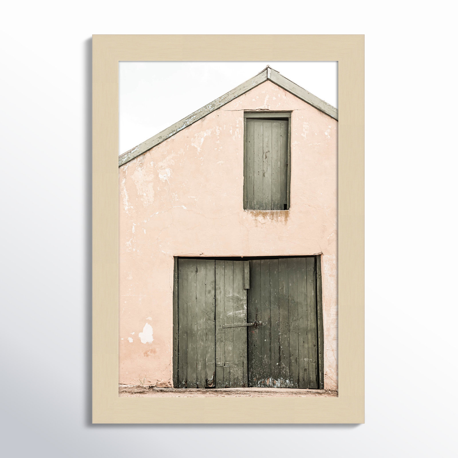 Pineland "Karoo Farm House" Print, Brown, 13" H x 9" W