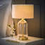 Glass Desk Lamp