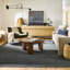 Tapis rayé en laine Southwest -104449848