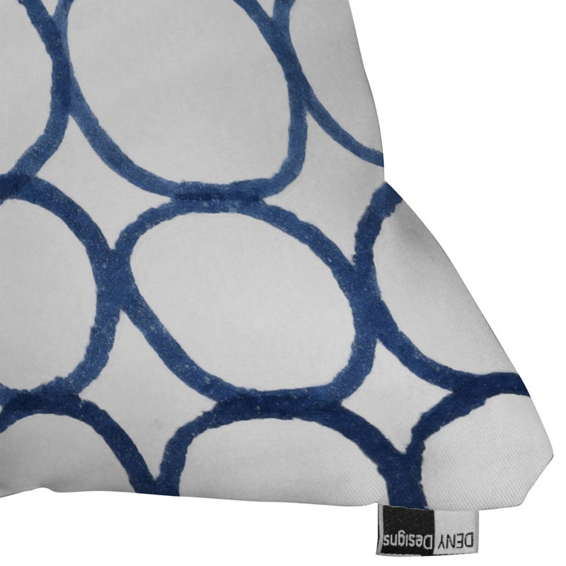 Social Proper Ringful Throw Pillow, 18" x 18"