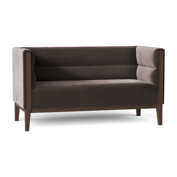 Dyson 58" Tuxedo Arm Loveseat