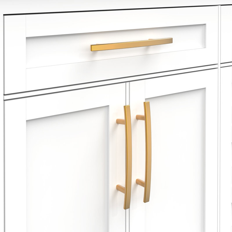 Poignée arche de tiroir et armoire Classic Collection, Or, 5"