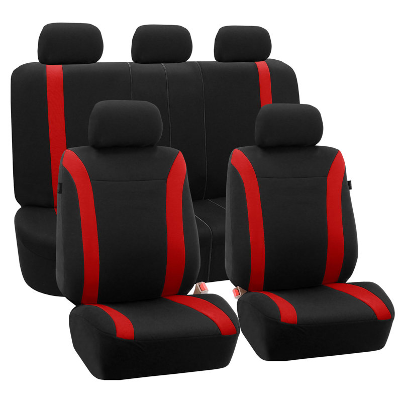Cosmopolitan Seat Covers Full Set, Red